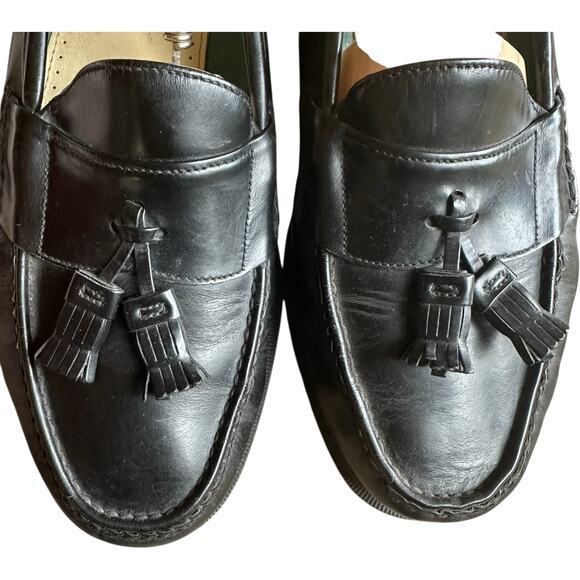 VTG Dexter Comfort Tassel Loafers Dress Shoes Mens SZ 12 Leather Classic Slip On - Picture 4 of 10
